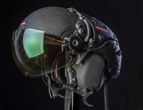 Enhanced Vision Systems in Fighter Jet Pilot Helmet